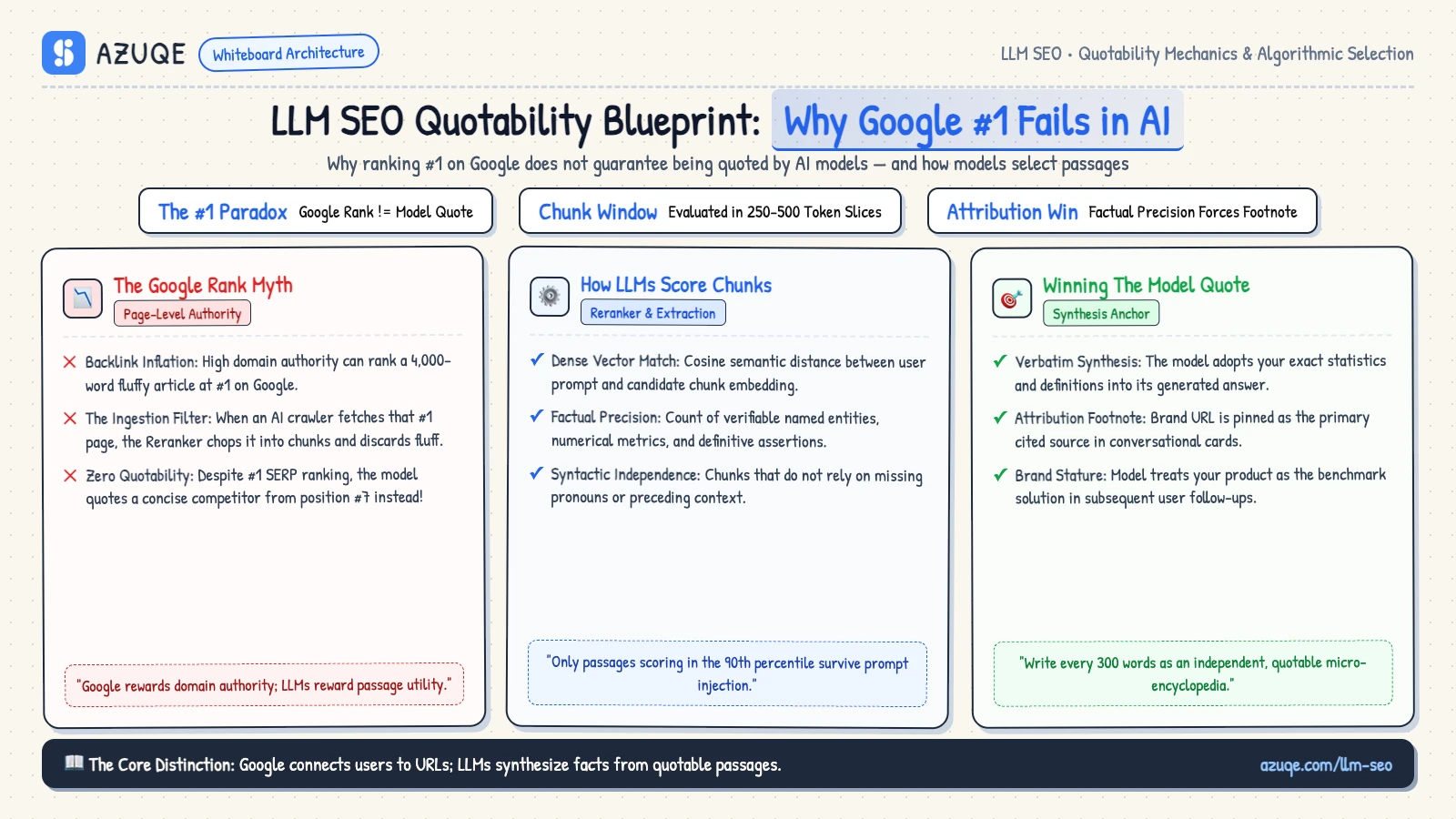 LLM SEO: how language models choose what to quote