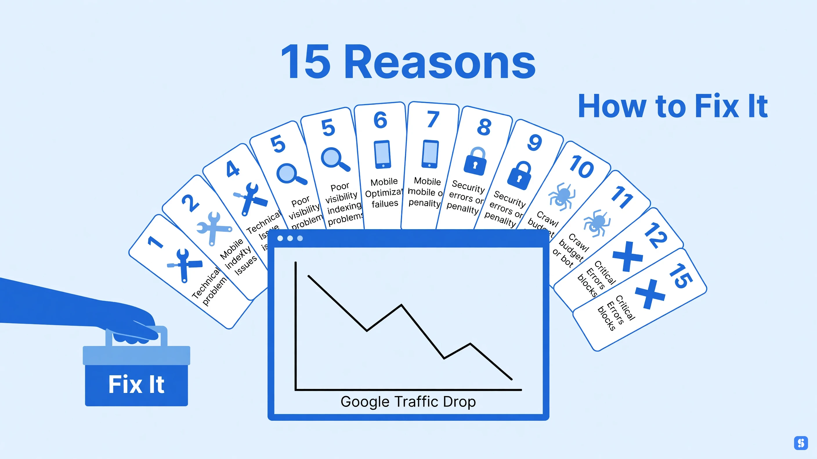 Why Did My Google Traffic Drop? 15 Reasons and How to Fix It