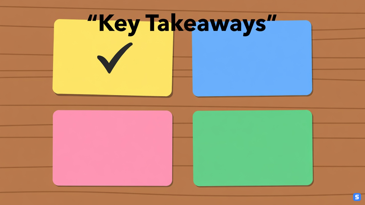 lifted top-left card with checkmark