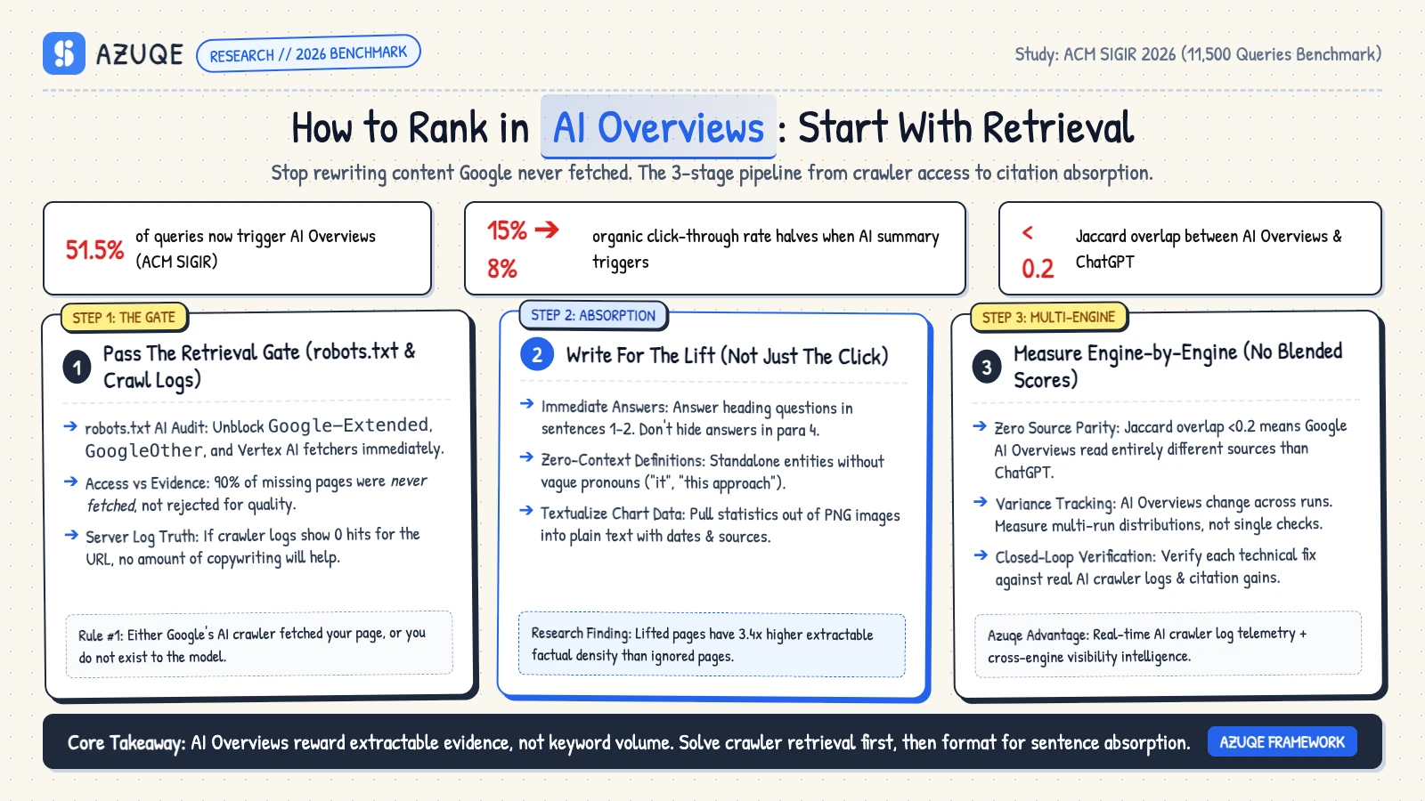 How to rank in AI Overviews: start with retrieval